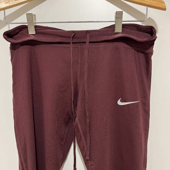Nike Power Essential Women's Mid-Rise Running Capri Leggings - Picture 4 of 7